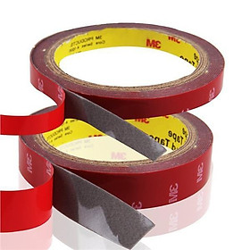 Cuộn băng dính đục và trong dài 3 mét (1cm)