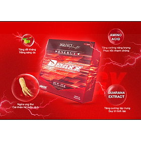 DMAXX thức uống bổ sung vitamin năng lượng không đường DAMODE 20 gói dùng thử màu đỏ