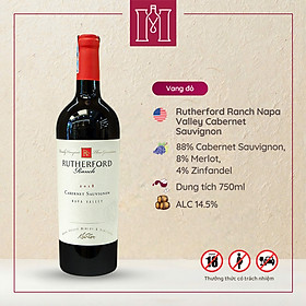 Rượu vang đỏ Mỹ Rutherford Ranch Napa Valley Cabernet Sauvignon 750ml 13.5% nhập khẩu - Hàng chính hãng