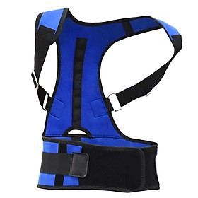 Magnetic Posture Corrector Bad Back Lumbar Shoulder Support Belt Brace