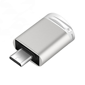 Đầu đọc thẻ nhớ micro SD dành cho điện thoại, thiết bị sử dụng cổng TYPE-C chất liệu hợp kim sơn tĩnh điện cao cấp, có đèn báo truyền tải dữ liệu