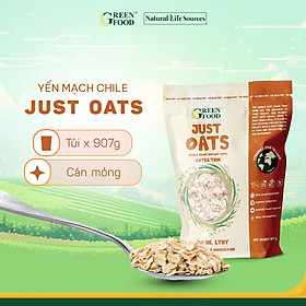 Yến mạch Chile Just Oats - cán mỏng