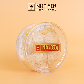 Tổ Yến Trắng Sơ Chế - Nhà Yến Nha Trang - Loại Chất Lượng 5.0 - Hộp 50 Gram - Tổ Yến Sơ Chế - Hàng Chính Hãng