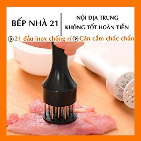 Cây Xăm Thịt, Dụng Cụ Đâm Bì, Dụng Cụ Đâm Thịt Làm Mềm Thịt Sắc Bén Dễ Dàng Tẩm Ướt Thịt Tươi Sống Ngấm Đều - GD495