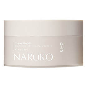 Naruko Bạch Ngọc Lan - Mặt Nạ Ngủ Taiwan Magnolia Brightening And Firming Night Gelly Ex (80g)
