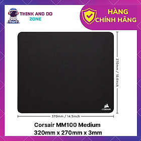 Mua Bàn di chuột Corsair MM100 Medium 320mm x 270mm x 3mm- HÀNG CHÍNH HÃNG