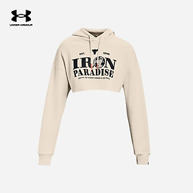 Áo trùm đầu thể thao nữ Under Armour Project Rock - 1373606-110