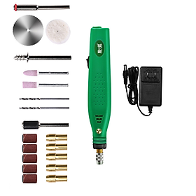 Mua Máy khoan mài cắt điện cầm tay mini siêu khỏe 220V Một bộ Dụng cụ cắt mài đánh bóng cầm tay. v201