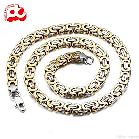 Dây Chuyền Nam Cực Đẹp 8mm, Dây Chuyền Nam Kiểu ZicZac