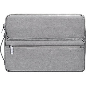 Túi chống sốc Macbook Air, Macbook Pro, Laptop 13 inch kèm 2 ngăn phụ cao cấp