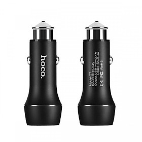 Mua Tẩu sạc ô tô 2 cổng sạc Hoco Z7 Kingkong 2 cổng sạc USB 2.4A- Hàng Chính Hãng