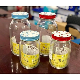 Mua Hộp thủy tinh nắp kim loại 450ml  900ml Nhật Bản