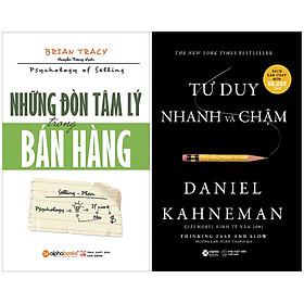 Hình ảnh Sách - Combo Tư Duy Nhanh Và Chậm ( Bìa Cứng ) + Những Đòn Tâm Lý Trong Bán Hàng