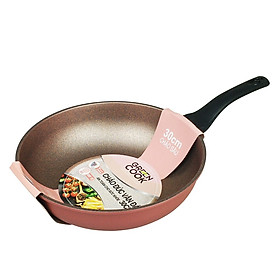 Chảo chống dính đúc vân đá đáy từ dày 7 lớp Green cook CGP05 size 20/26/30cm-Hàng chính hãng