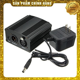 Mua Full bộ nguồn phantom 48v cao cấp tặng kèm 2 dây XLR kết nối chống nhiễu