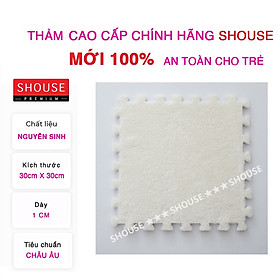 Thảm Xốp Ghép Nỉ Lót Sàn Lông phòng ngủ cho bé tấm phòng khách chân giường