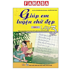 Sách - Giúp Em Luyện Chữ Đẹp Lớp 3 - Tâp 2 (Tái Bản 2025)