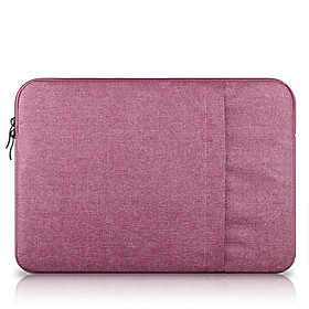 Dành Cho Macbook Air Pro11/12/13/15 Inch Mạc Ốp Lưng Laptop Tay Túi Bao Da Thích Hợp Với Túi Tương Thích - Rose Red