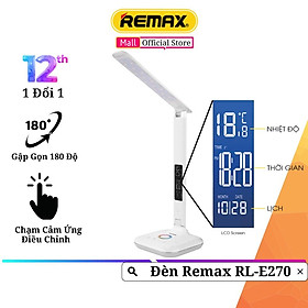 Đèn led cảm ứng đa năng 5 trong 1 Remax RL - E270 - Lịch - Nhiệt Độ