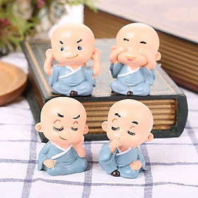 Mua Bộ Tượng Tứ Không Chú Tiểu Vui Nhộn