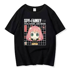 Áo Thun Anime Spy x Family Anya Forger Kawaii Cartoon Thời Trang Unisex nam nữ độc đẹp giá rẻ