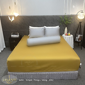Bộ Chăn Ga Gối Satin - Simple Things