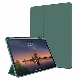 Bao Da TPU Cho iPad Gen 10 (2022) 10.9 inch Lưng Dẻo Nắp Gập Có Khay Bút Cảm Ứng - Hàng chính hãng