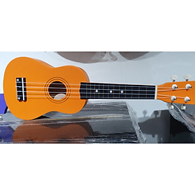 Đàn Ukulele Soprano MK1, màu cam, kèm bao da, móng, dây 