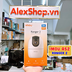 Camera IMOU A52 Xoay 360° Full HD 5.0MP Siêu Nét Góc Rộng Đàm Thoại Hai Chiều- HÀNG CHÍNH HÃNG