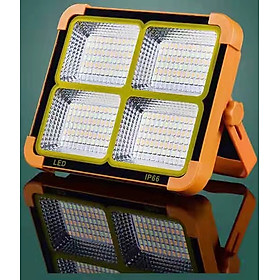 Mua Đèn tích điện năng lượng mặt trời 300W siêu sáng sạc bằng năng lượng mặt trời hoặc điện có cổng USB sạc điện thoại chống nước  đèn led đèn năng lượng mặt trời xách tay