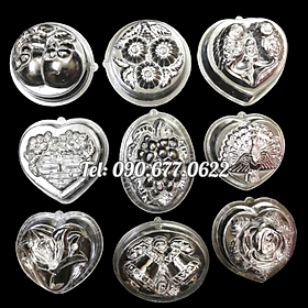 Mua Bộ 10 khuôn rau câu sinh nhật – Loại 8 cm - Mã số 1261