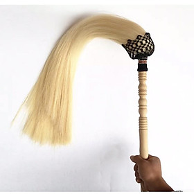 Mua Phất Trần Lông Đuôi Ngựa- Cán Gỗ Đào