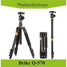 Chân máy ảnh Tripod BEIKE Q-570, Hàng chính hãng