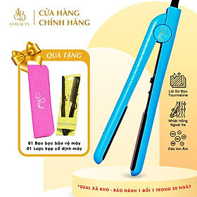 Máy Duỗi Tóc Nhiệt Hồng Ngoại Xa PYT Ceramic Styling Tool (Duỗi Và Uốn 2in1) - Chất Liệu Sứ Bọc Tourmaline - Màu Xanh Ngọc