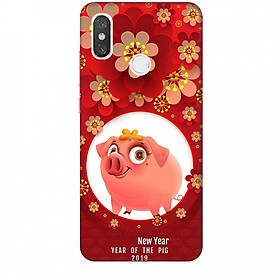 Ốp lưng dành cho điện thoại XIAOMI MI 8 Happy New Year Mẫu 2