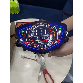 Đồng hồ điện tử LCD mẫu 2022 dành cho Sirius 50/110 và Ex nhỏ các đời làm dây sẵn xài như Zin