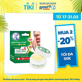 Sáp dưỡng môi chuyên biệt dành cho môi khô, nứt nẻ Mentholatum Medi Lip Balm (7g)
