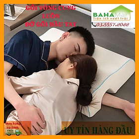 Mua GỐI ĐÔI CONG VÒNG CUNG ÔM TẠO THOẢI MÁI CHO CÁNH TAY  BAHAMAR  phù hợp với các cặp đôi khi ngủ gối đầu tay