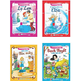 Bộ 4 cuốn Chuyện Các Nàng Công Chúa
