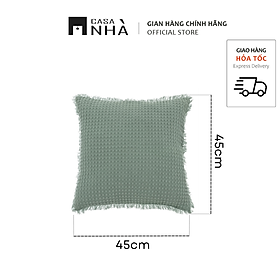 Mua Gối tựa lưng  gối vuông sofa vải mềm mịn ABEILLE - Gối tựa kèm ruột gối 2 kích cỡ
