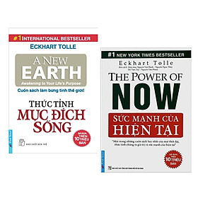 Hình ảnh Combo Kĩ Năng Sống Giúp Thay Đổi Nhận Thức : Thức Tỉnh Mục Đích Sống + Sức Mạnh Của Hiện Tại/ Sách Mang Đến Những Giá Trị Sống Đích Thực ( Tặng Kèm Bookmark Happy Life)