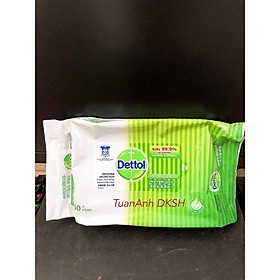 Mua Khăn ướt Dettol kháng khuẩn. Hàng DKSH Việt Nam.