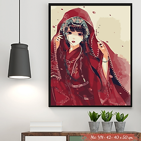 Mua Tranh Sơn Dầu Số Hoá Tự Tô Màu - YN 42