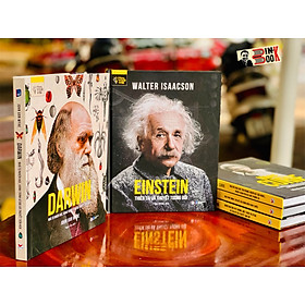 Hình ảnh (Bộ sách những trí tuệ vĩ đại) [Bìa cứng in 4 màu, có minh họa] (Combo 5c) EINSTEIN – MARIE CURIE – DARWIN – TESLA – HAWKING – Nhiều tác giả - Tân Việt Books