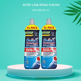 Nước làm bóng Finish 1150ml, dung dịch dầu làm bóng bát finish dùng cho máy rửa bát chén 1150ml, 800ml, 750ml, 1500ml