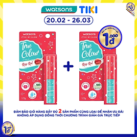 Son Dưỡng Có Màu Watsons True Color Rose Red 1.7g