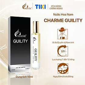 Nước Hoa Nam CHARME GUILITY 100ml Lưu Hương Lâu Lịch Lãm, Nam Tính_Nước Hoa Chính Hãng