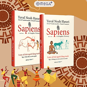 Ảnh bìa Combo 2 Cuốn Sapiens: Lược Sử Loài Người Bằng Tranh - Tập 1: Khởi Đầu Của Loài Người + Tập 2: Các Trụ Cột Của Nền Văn Minh