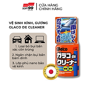 Bình Xịt Rửa Xe Hơi Glaco De Cleaner Soft99 VC-ADR-01 400ml