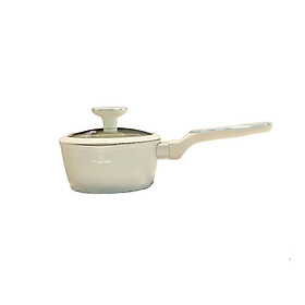 Quánh có nắp Berlinger Haus BH/8312 16cm cán gỗ màu kem – Sahara Nordic hàng chính hãng